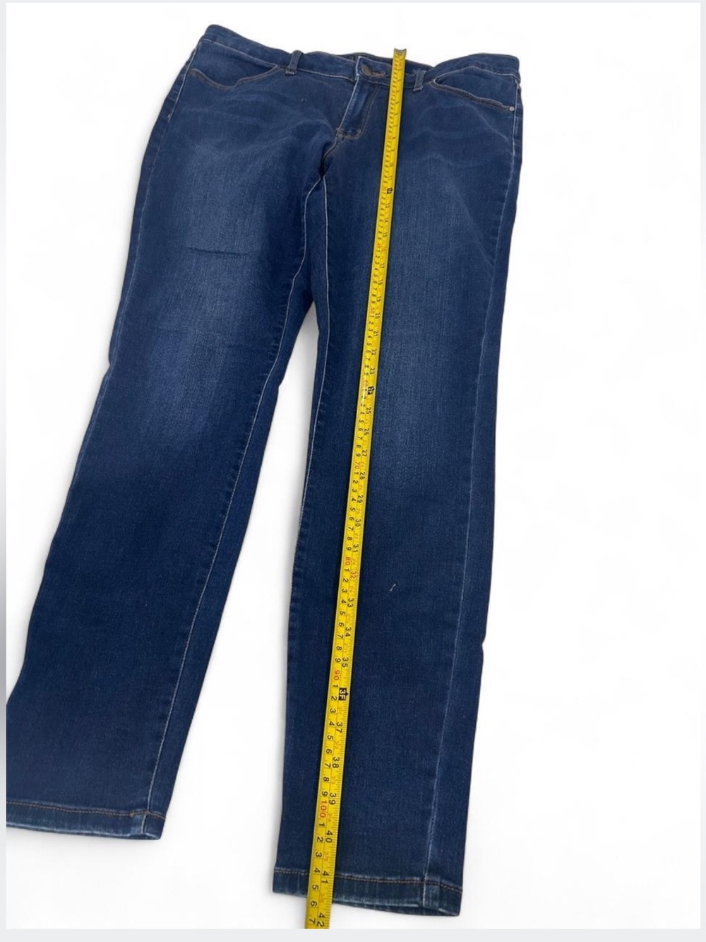 a.n.a Dark Wash Skinny Jegging Jeans Size 16 Tall